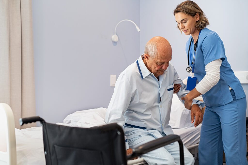 Nurse With Patient